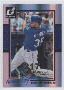 2014 Panini Donruss - [Base] - Gold Career Stat Line #131 - Eric Hosmer /217