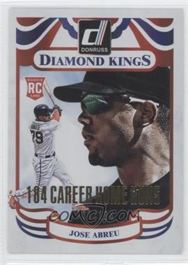 2014 Panini Donruss - [Base] - Gold Career Stat Line #223 - Jose Abreu /184