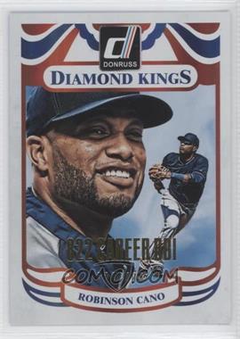 2014 Panini Donruss - [Base] - Gold Career Stat Line #231 - Robinson Cano /400