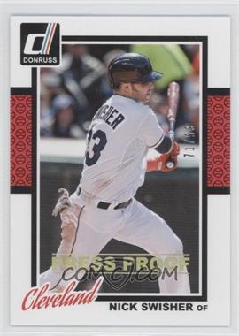 2014 Panini Donruss - [Base] - Press Proof Gold #107 - Nick Swisher /99