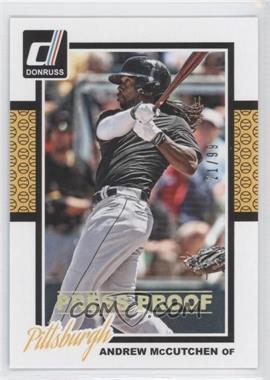 2014 Panini Donruss - [Base] - Press Proof Gold #324 - Andrew McCutchen /99