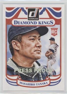 2014 Panini Donruss - [Base] - Press Proof Silver #206 - Masahiro Tanaka /199