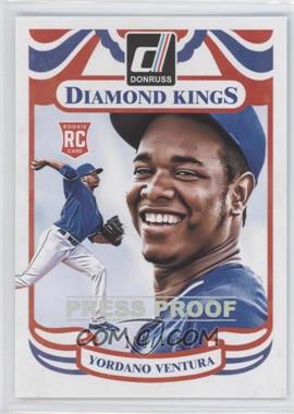 2014 Panini Donruss - [Base] - Press Proof Silver #211 - Yordano Ventura /199