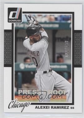 2014 Panini Donruss - [Base] - Press Proof Silver #277 - Alexei Ramirez /199