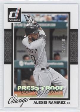 2014 Panini Donruss - [Base] - Press Proof Silver #277 - Alexei Ramirez /199