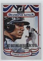 Carlos Gonzalez #/336