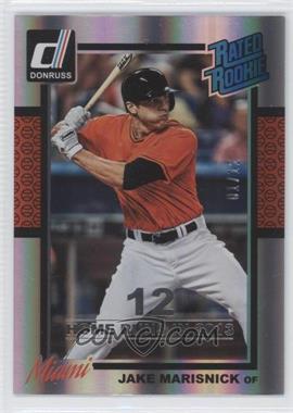 2014 Panini Donruss - [Base] - Silver Season Stat Line #250 - Jake Marisnick /12