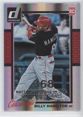 2014 Panini Donruss - [Base] - Silver Season Stat Line #281 - Billy Hamilton /368