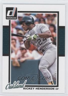 2014 Panini Donruss - [Base] #187 - Rickey Henderson