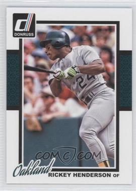 2014 Panini Donruss - [Base] #187 - Rickey Henderson