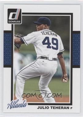 2014 Panini Donruss - [Base] #265 - Julio Teheran