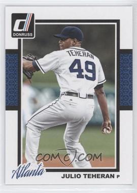 2014 Panini Donruss - [Base] #265 - Julio Teheran