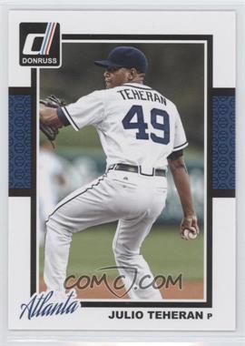 2014 Panini Donruss - [Base] #265 - Julio Teheran