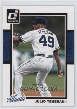 2014 Panini Donruss - [Base] #265 - Julio Teheran