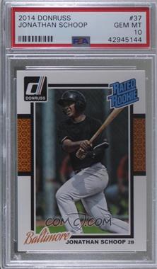 2014 Panini Donruss - [Base] #37 - Jonathan Schoop [PSA 10 GEM MT]