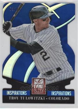 2014 Panini Donruss - Elite - Inspirations Die-Cut #15 - Troy Tulowitzki /98