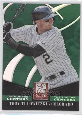 2014 Panini Donruss - Elite - Turn of the Century #15 - Troy Tulowitzki /199