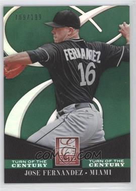 2014 Panini Donruss - Elite - Turn of the Century #28 - Jose Fernandez /199