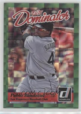 2014 Panini Donruss - Elite Dominator Series 1 #16 - Pablo Sandoval /999