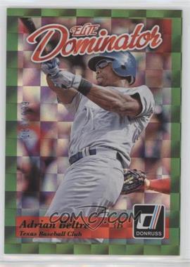 2014 Panini Donruss - Elite Dominator Series 2 #1 - Adrian Beltre /999