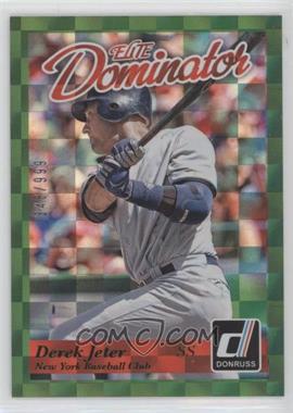2014 Panini Donruss - Elite Dominator Series 2 #8 - Derek Jeter /999