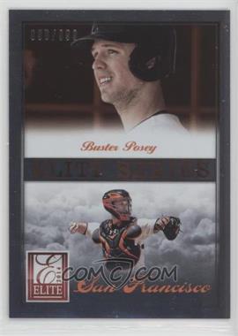 2014 Panini Donruss - Elite Series 2 #3 - Buster Posey /999