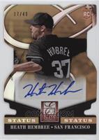 Heath Hembree #/49