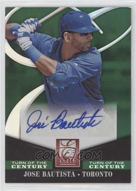 2014 Panini Donruss - Elite Signatures - Turn of the Century #28 - Jose Bautista [EX to NM]