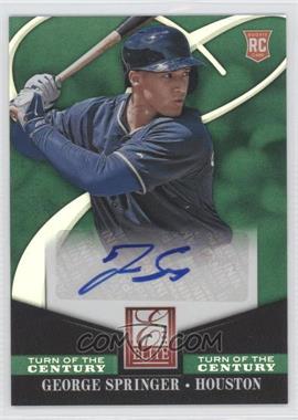 2014 Panini Donruss - Elite Signatures - Turn of the Century #56 - George Springer