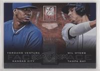 Wil Myers, Yordano Ventura [EX to NM] #/999