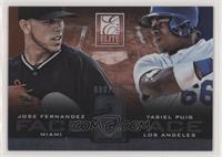 Jose Fernandez, Yasiel Puig #/999