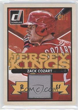 2014 Panini Donruss - Jersey Kings #36 - Zack Cozart