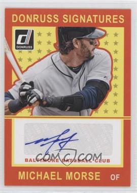 2014 Panini Donruss - Signatures #MR - Michael Morse