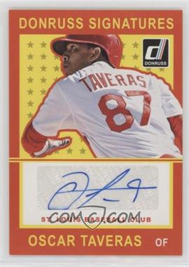 2014 Panini Donruss - Signatures #OT - Oscar Taveras