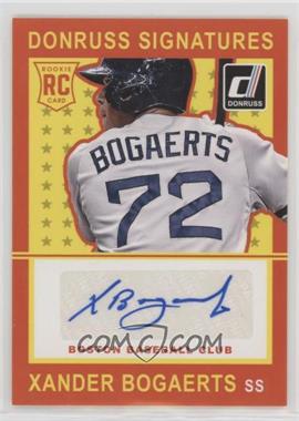 2014 Panini Donruss - Signatures #XB - Xander Bogaerts