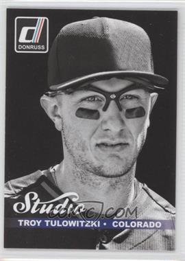 2014 Panini Donruss - Studio Series 2 #19 - Troy Tulowitzki