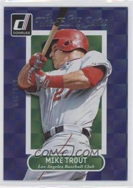 2014 Panini Donruss - The Elite Series Series 1 #4 - Mike Trout /999