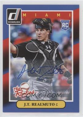 2014 Panini Donruss - The Rookies - Box Set Signatures Series #73 - J.T. Realmuto