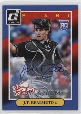 2014 Panini Donruss - The Rookies - Box Set Signatures Series #73 - J.T. Realmuto