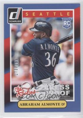 2014 Panini Donruss - The Rookies - Press Proof Silver #21 - Abraham Almonte /199