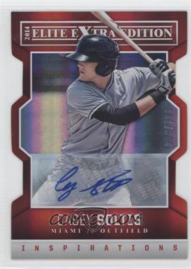 2014 Panini Elite Extra Edition - [Base] - Inspirations Die-Cut Signatures #24 - Casey Soltis /100