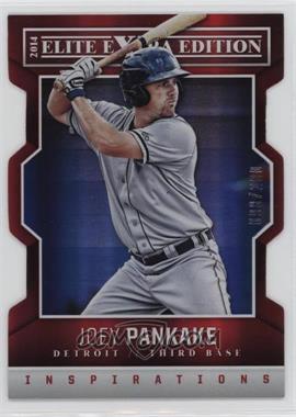 2014 Panini Elite Extra Edition - [Base] - Inspirations Die-Cut #4 - Joey Pankake /200