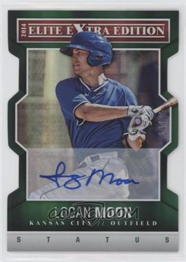 2014 Panini Elite Extra Edition - [Base] - Status Emerald Die-Cut Signatures #11 - Logan Moon /25