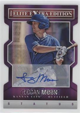 2014 Panini Elite Extra Edition - [Base] - Status Purple Die-Cut Signatures #11 - Logan Moon /75