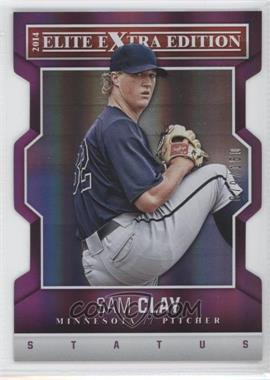 2014 Panini Elite Extra Edition - [Base] - Status Purple Die-Cut #71 - Sam Clay /150