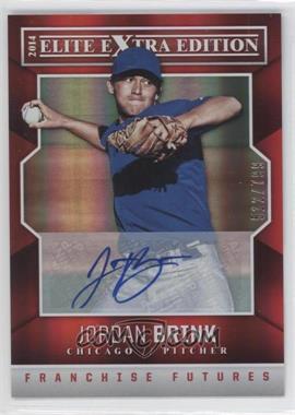 2014 Panini Elite Extra Edition - Franchise Futures Signatures #17 - Jordan Brink /799