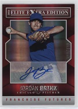 2014 Panini Elite Extra Edition - Franchise Futures Signatures #17 - Jordan Brink /799