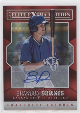 2014 Panini Elite Extra Edition - Franchise Futures Signatures #9 - Brandon Downes /799