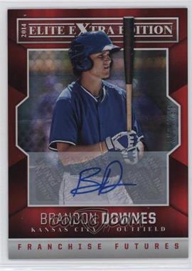 2014 Panini Elite Extra Edition - Franchise Futures Signatures #9 - Brandon Downes /799