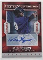 Wes Rogers (Signed in Blue Ink) #/10